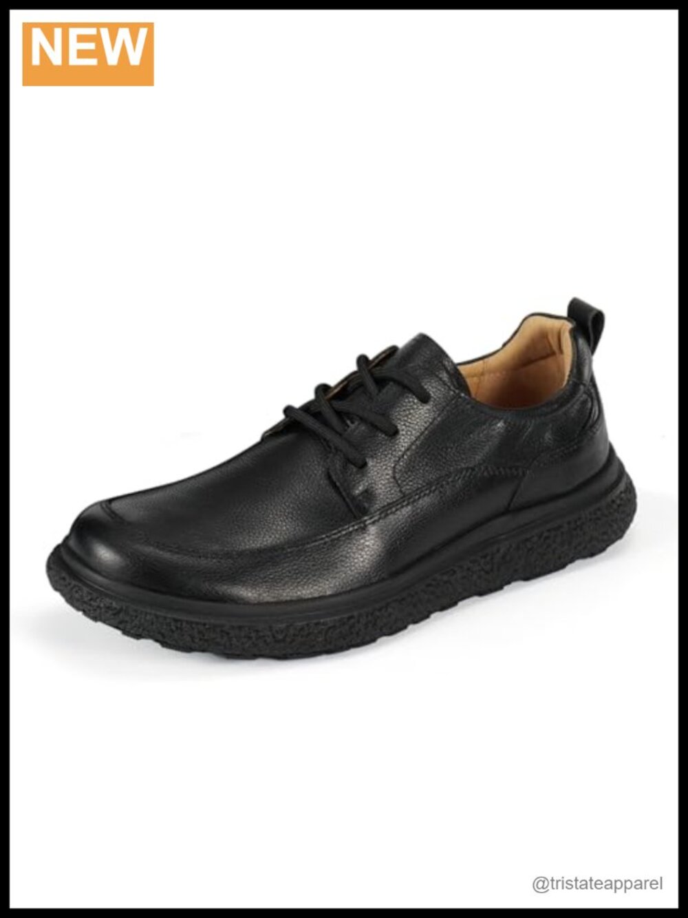 Mens Genuine Leather Chukka Boots Non-Slip Casual All-Day Comfort
